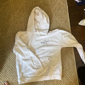 Frame Denim Cream Hoodie